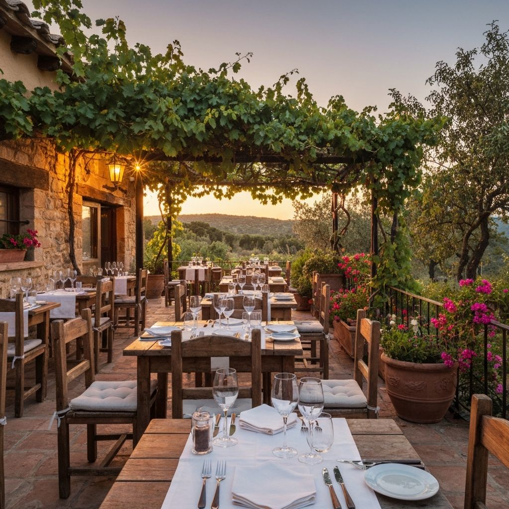 Terraza del restaurante Garbet's